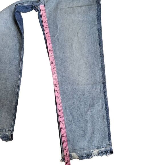 DL 1961Jerry High Rise Non-Stretch Straight Leg Jeans - Picture 8 of 13